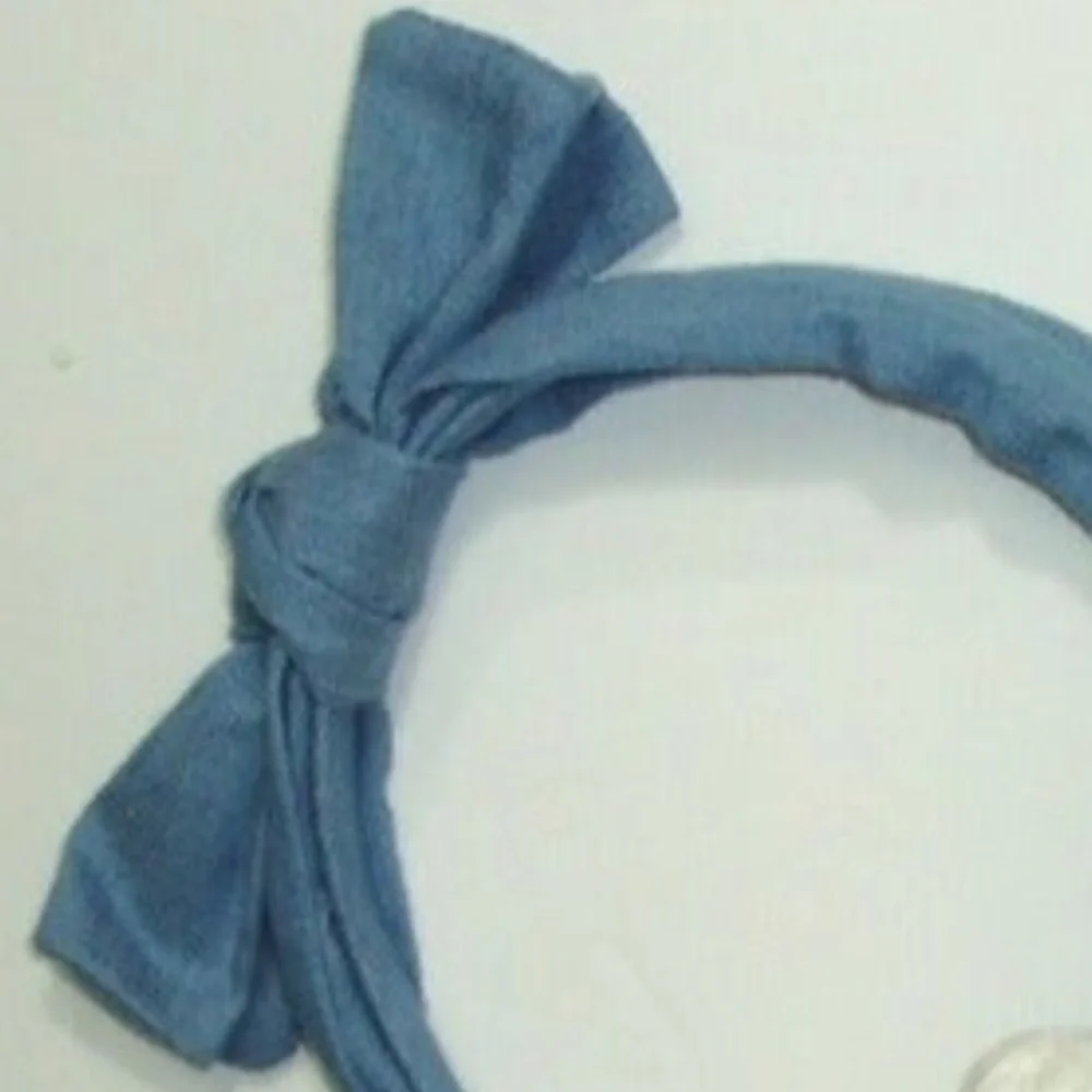 Headbands Bow Girls Hair Accessories Band Blue Pink Brown White Lot Hairband